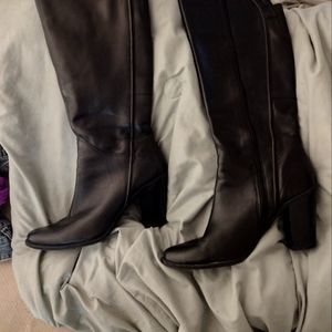 Coach & Four black knee high riding boots 8 1/2